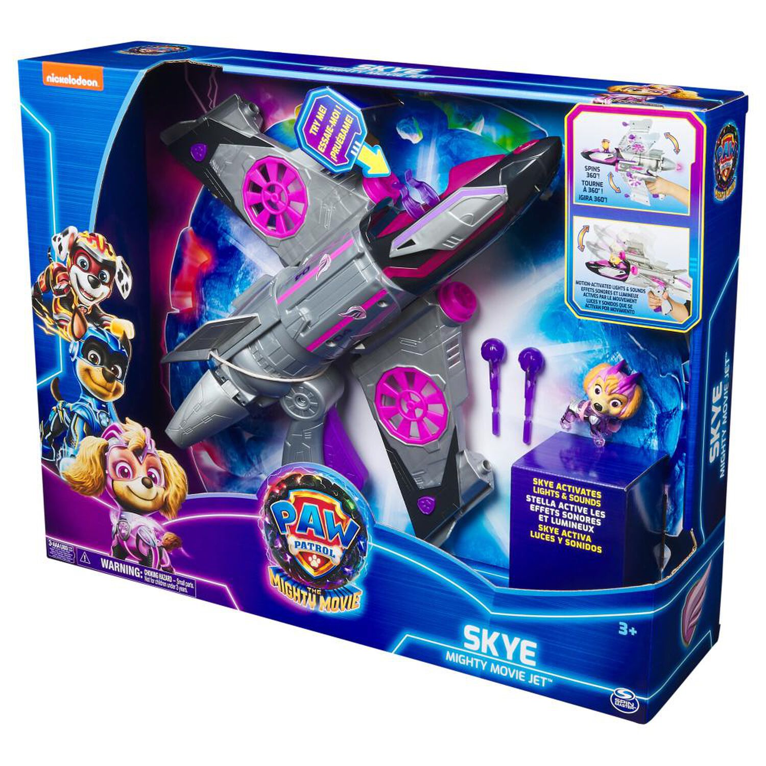 Avi&oacute;n Mighty Jet Skye Paw Patrol image number 5.0