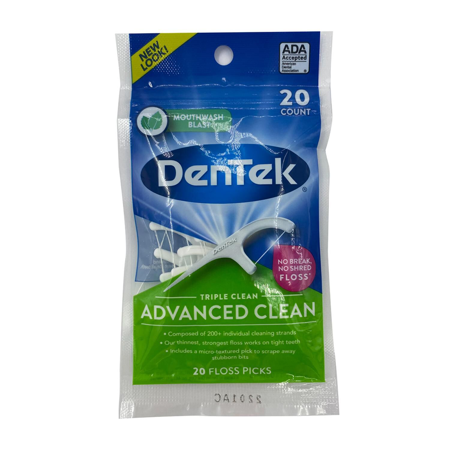 Hilo Dental Triple Clean Dentek 20 Unidades image number 2.0