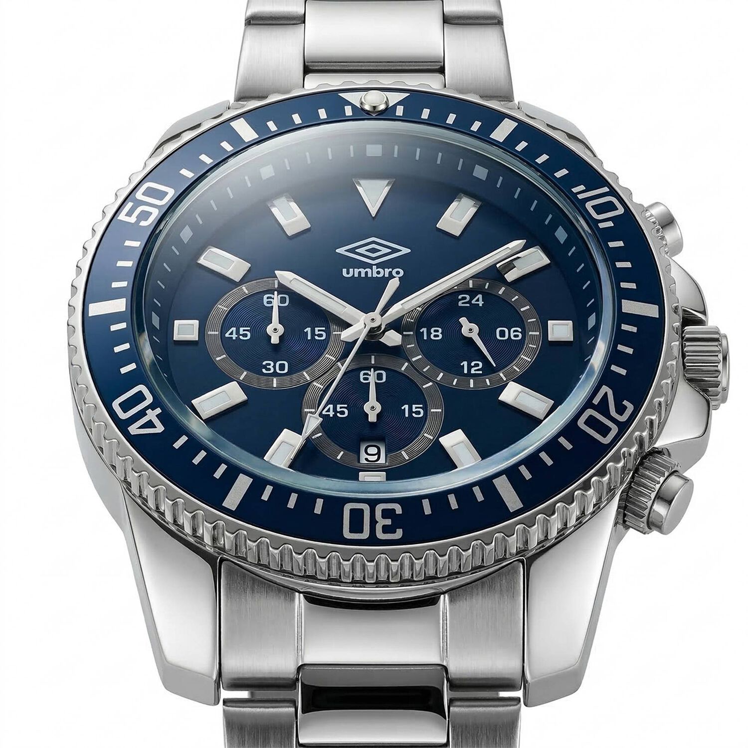 Reloj An&aacute;logo Hombre Umbro Plus Plateado Umbp-1500-103 image number 1.0
