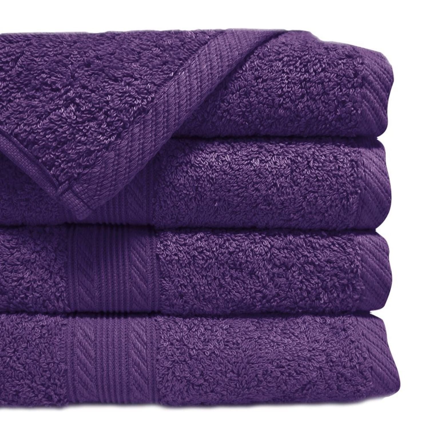 Toalla De Mano 45x90 Centimetros / Morado Lourdes image number 2.0
