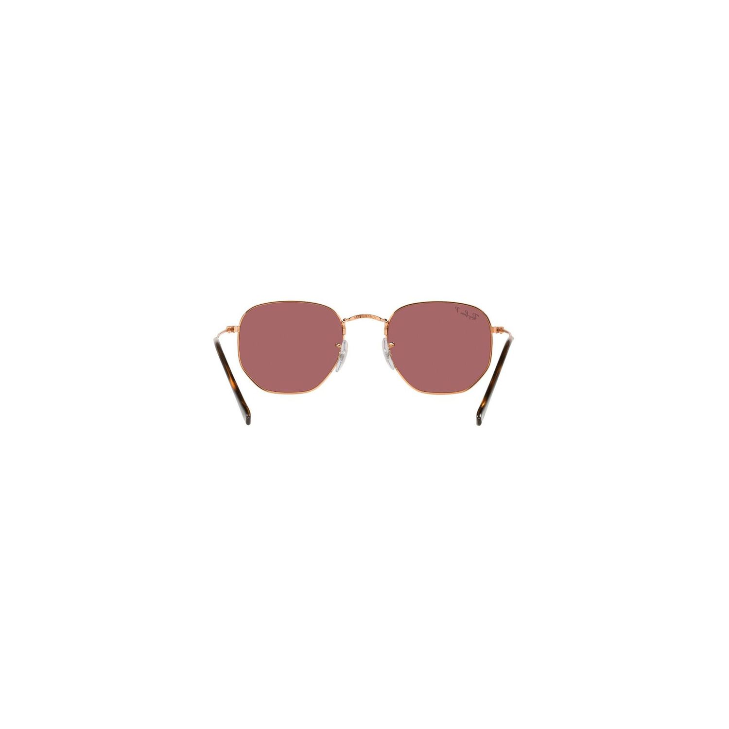Lentes De Sol Hexagonal Rose Gold Polarizados Ray-ban image number 6.0