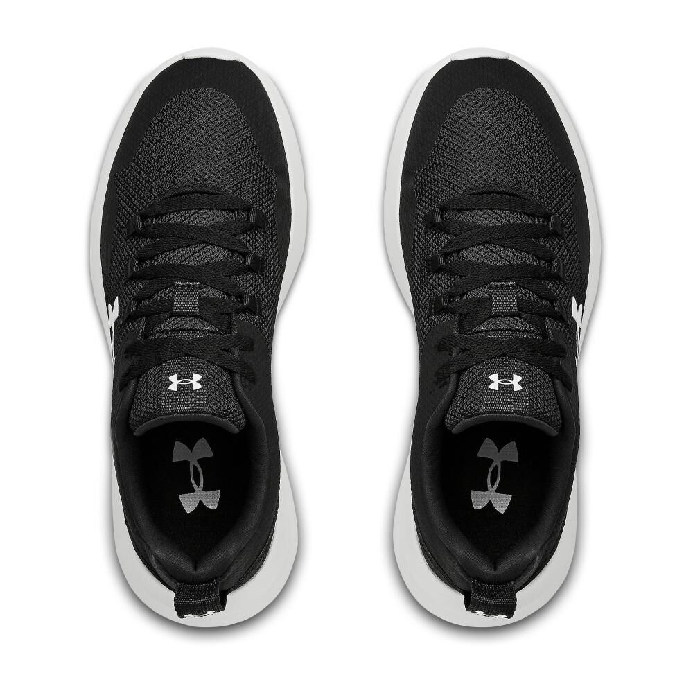 Zapatilla Running Hombre Under Armour Essential Negro/blanco image number 3.0