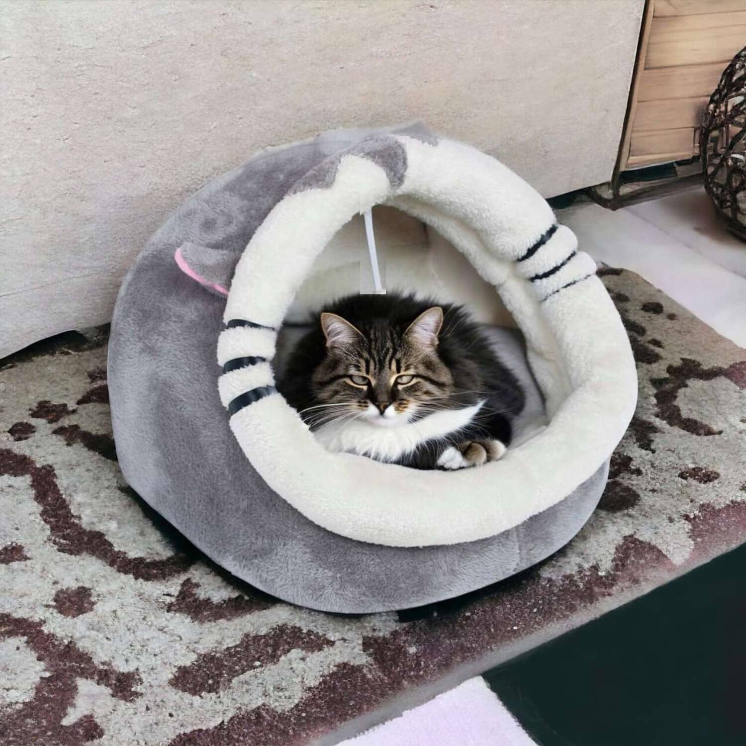 Cama Nido Igl&uacute; Para Gatos image number 1.0