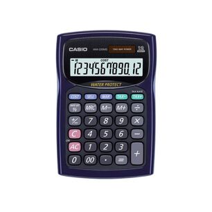 Calculadora De Escritorio 12 Digitos Azul Wm-220ms-bu