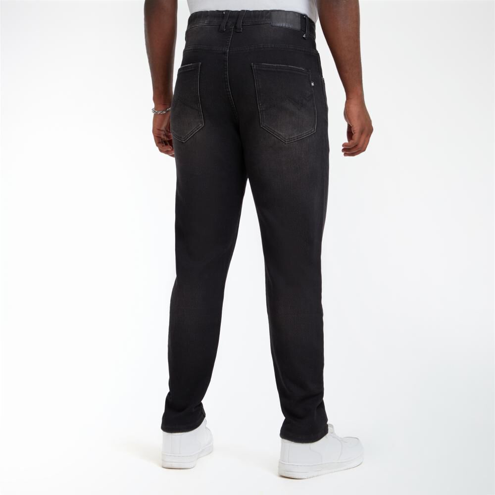 Jeans Slim Tiro Medio Jogger Hombre Rolly Go image number 3.0