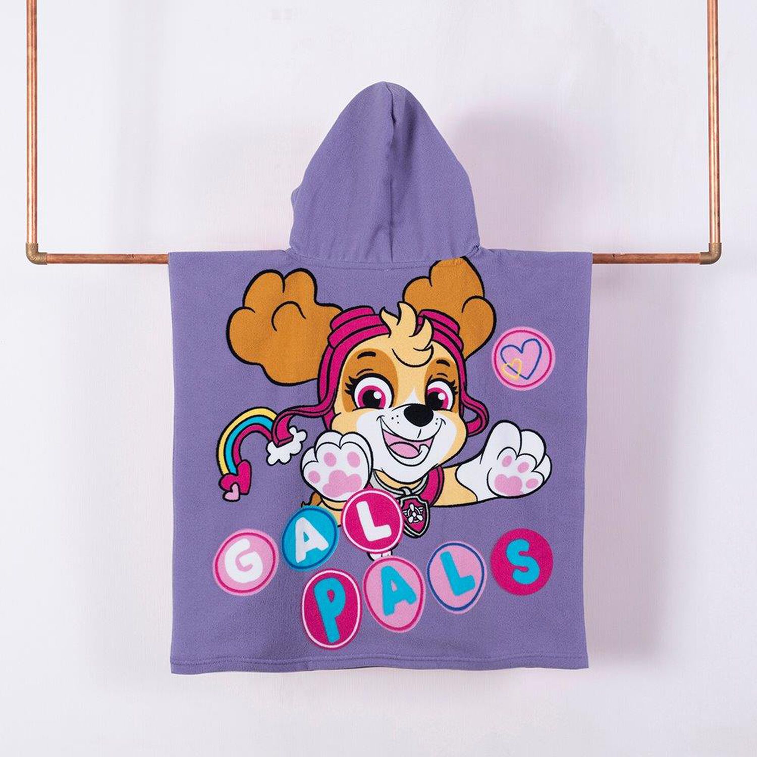 Toalla Playa Capucha 60x120 Paw Patrol Pals image number 1.0