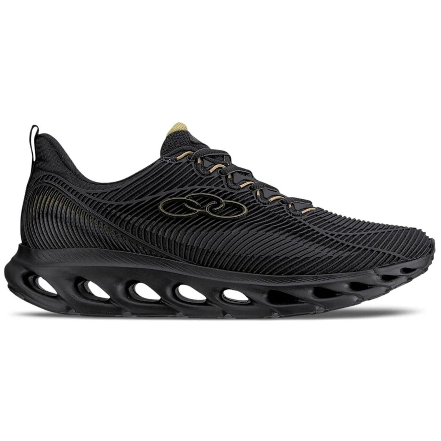 Zapatilla Hombre Perfect 4 Negro/dorado image number 0.0