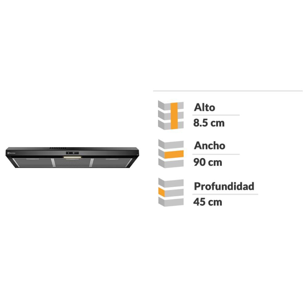 Campana Electrolux De9tb image number 1.0