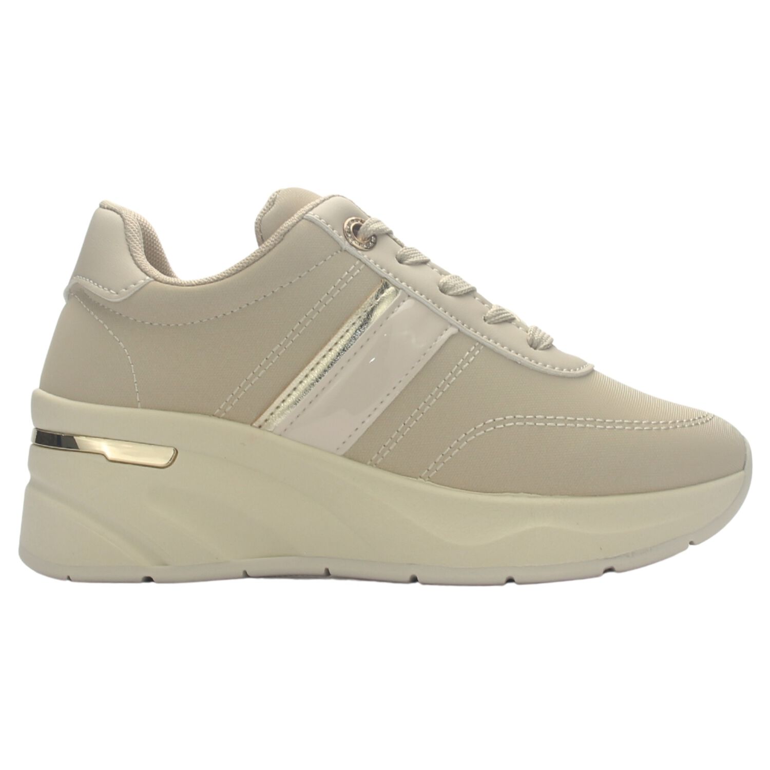 Zapatilla Mujer Chalada Juna-5 Beige Urbano image number 0.0