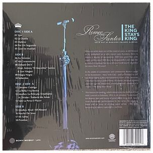 Romeo Santos - King Stays King: Sold Out At Madison Square Garden (2lp) (sea Blue Vinyl) | Vinilo