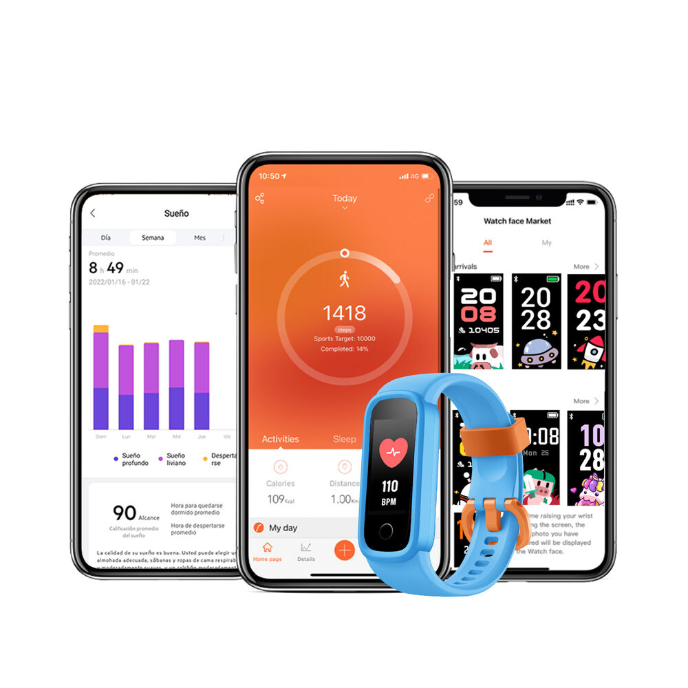 Banda Smartband Lhotse Kids R01 Blue image number 5.0