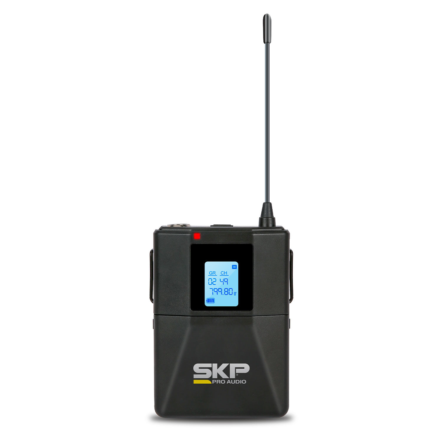Kit Micr&oacute;fono Inal&aacute;mbrico Multifrec. Skp Uhf 700pro image number 4.0