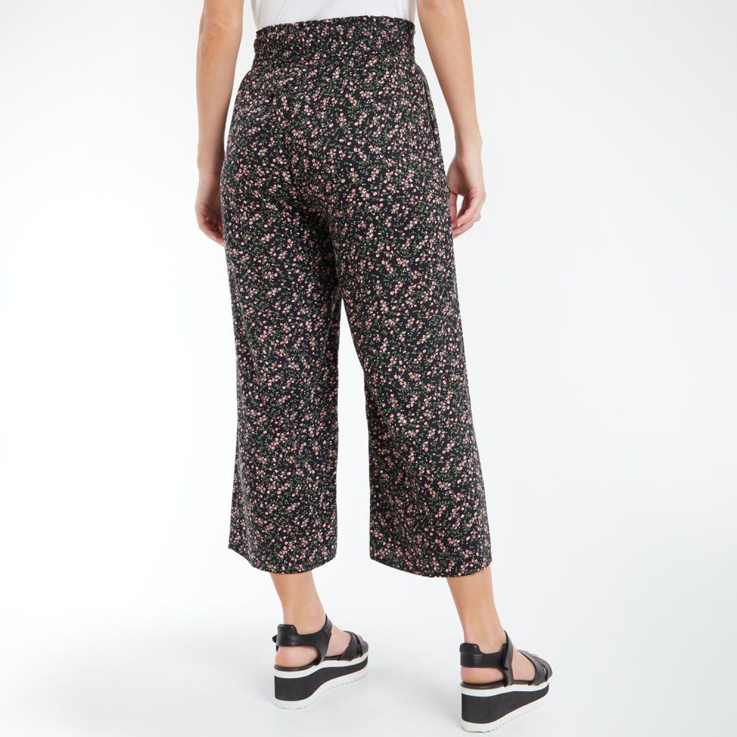Pantal&oacute;n Pretina El&aacute;sticada Tiro Medio Regular Mujer Freedom image number 3.0