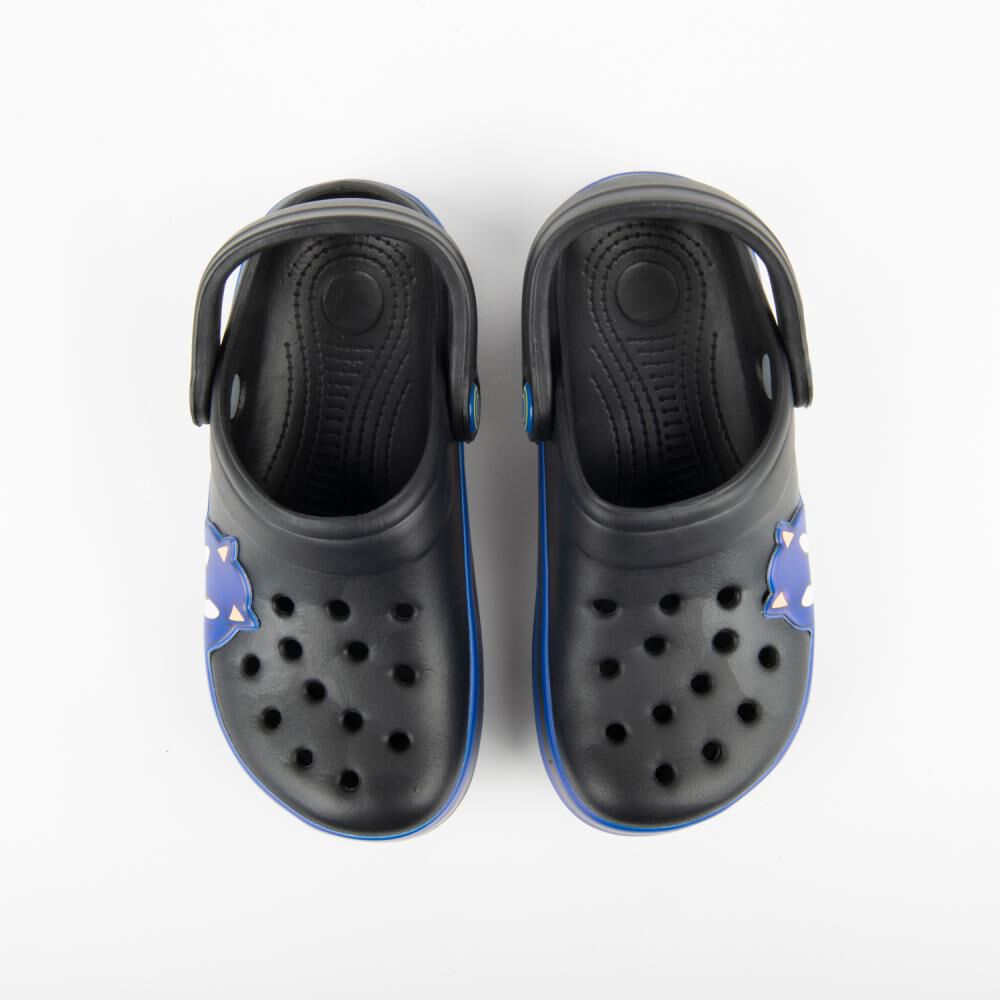Sandalia Niño Poses Sonic Negro/azul image number 1.0