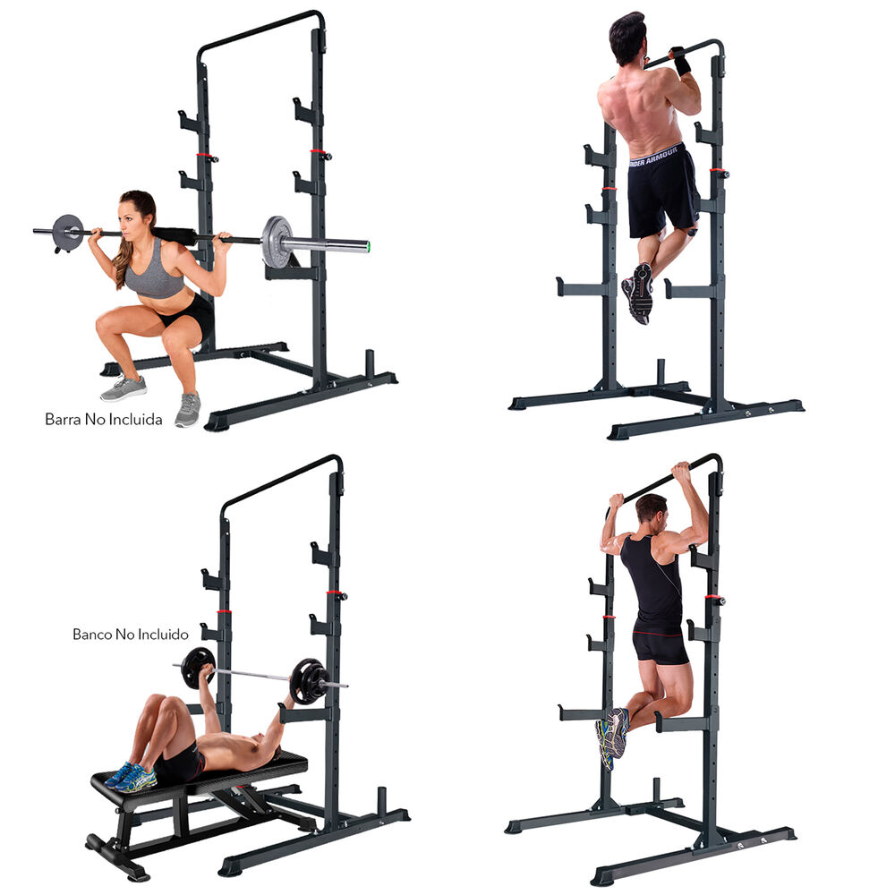 Estaci&oacute;n Entrenamiento Multifuncional Squat Press image number 4.0