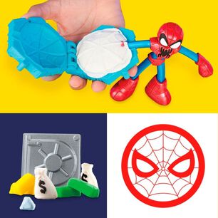 Set De Masas Play-doh Spider-man Lanza Y Atrapa