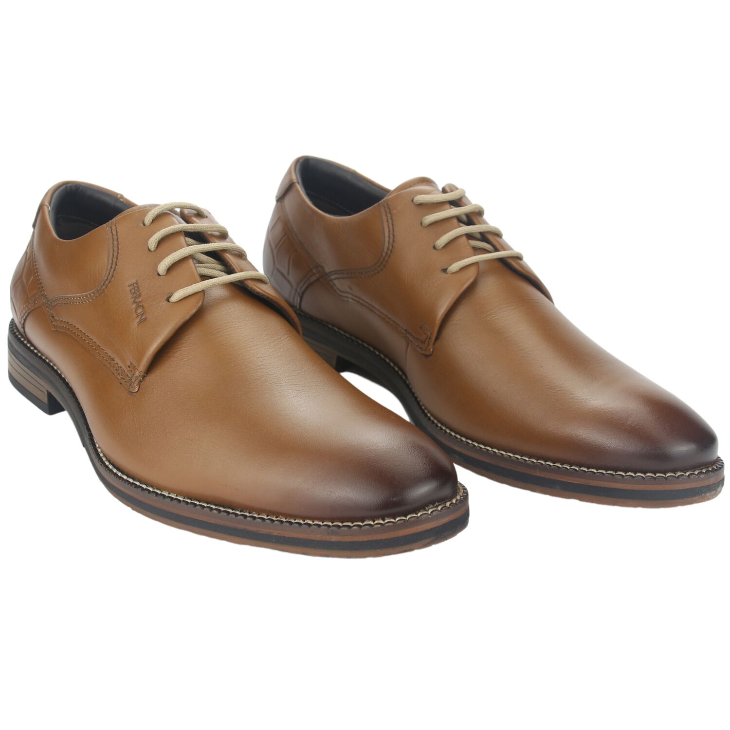 Zapato Ferracini Hombre 3941 Bentley Caf&eacute; Casual image number 4.0
