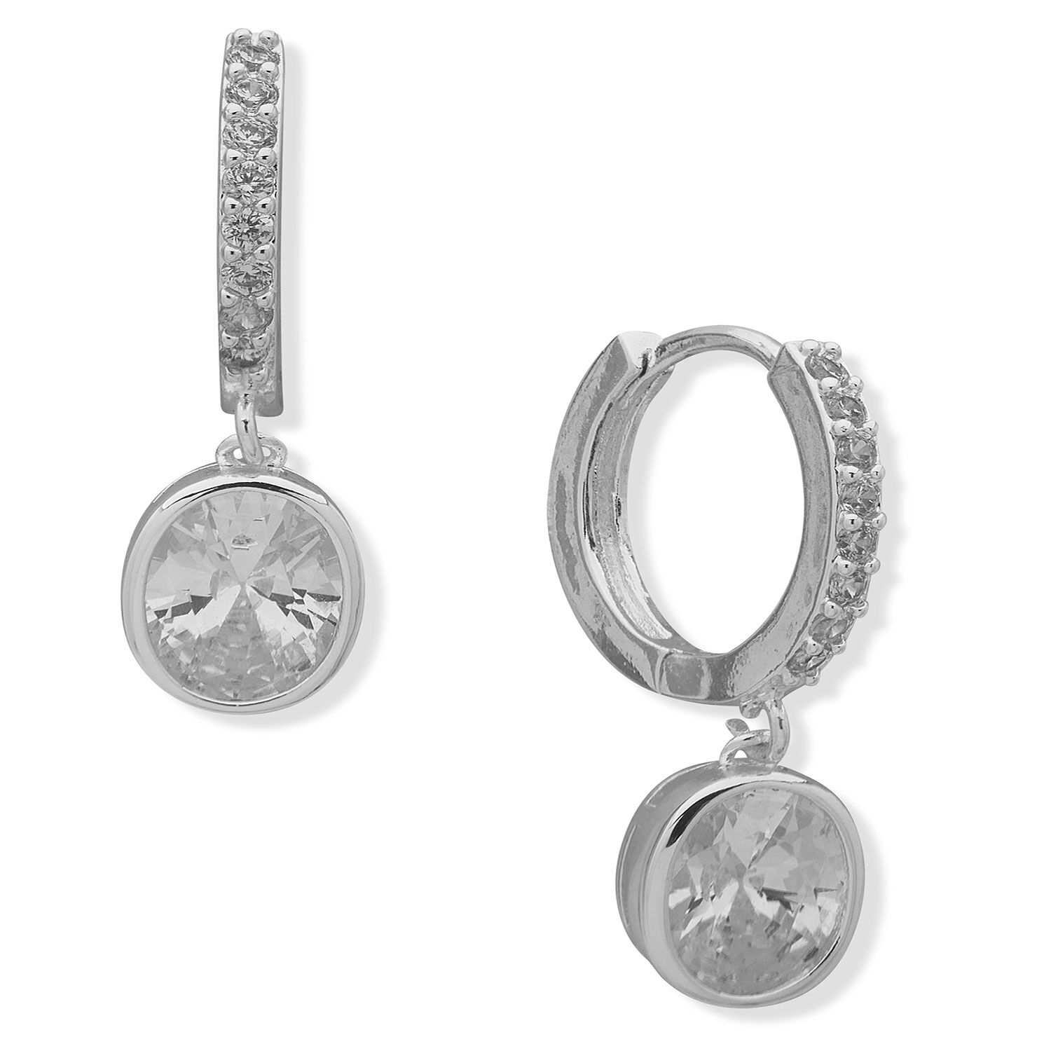 Aros Anne Klein Plateado Mujer 01g00695 image number 0.0