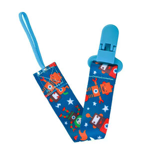 Porta Chupete De Cinta Clips De Tela Para Bebe Afirma Tete