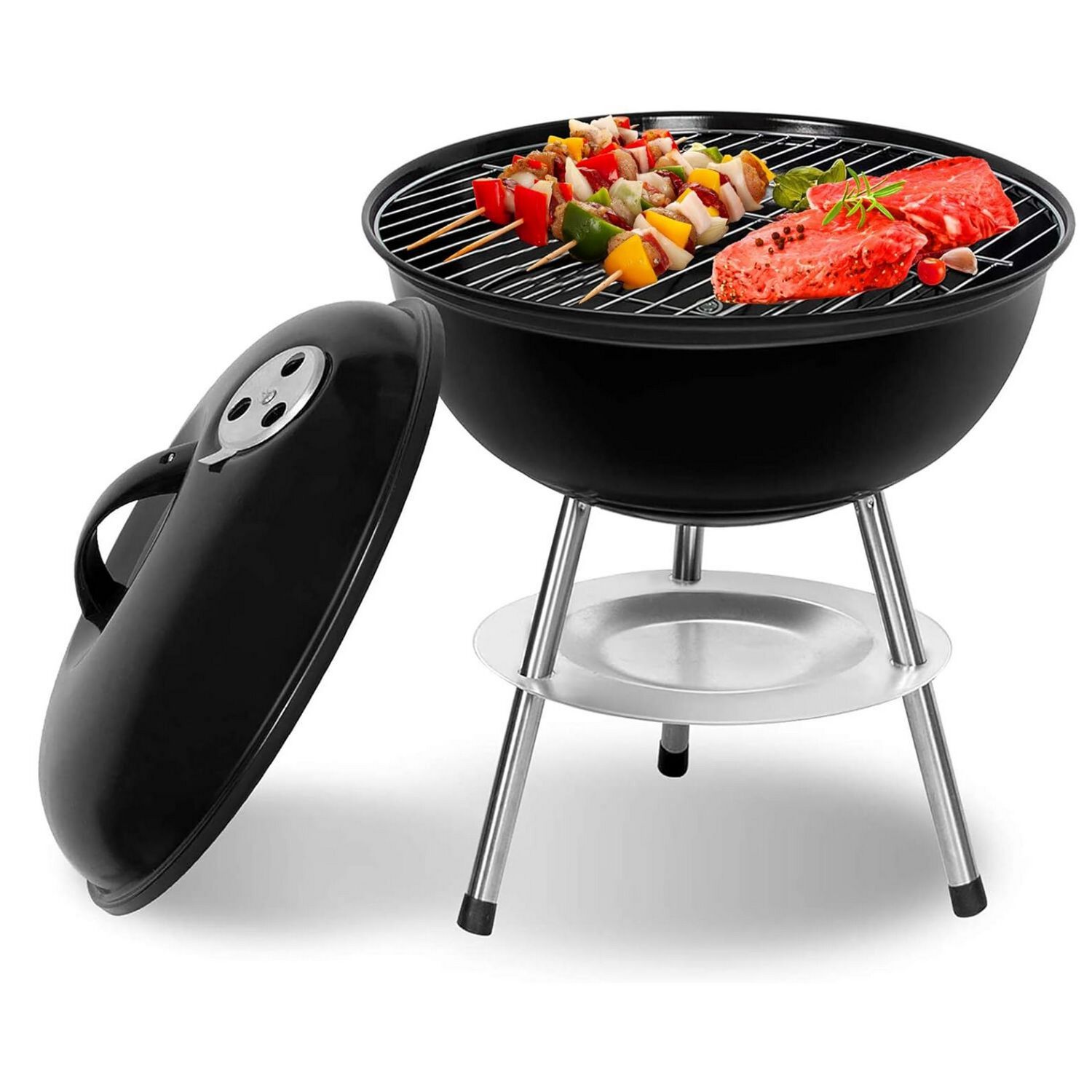 Parrilla Plegable Port&aacute;til Metal 44x36x28 Cm image number 3.0