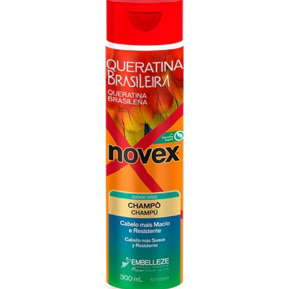 Shampoo Keratina Brasile&ntilde;a 300ml Novex image number 0.0