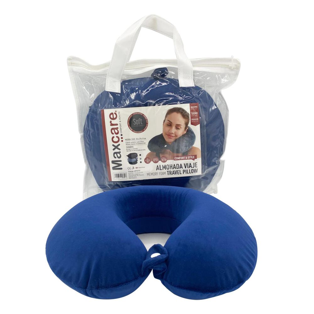 Almohada De Viaje Cuello Soft & Comfort 30x29x9 image number 2.0