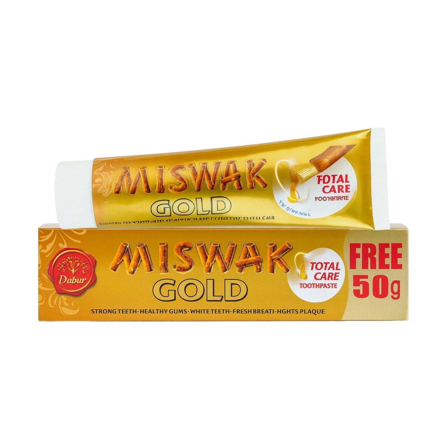 Dabur Miswak Pasta Dental Gold 170 Gr image number 0.0