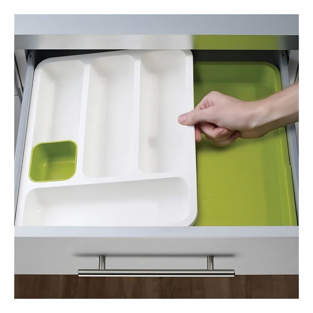 Organizador De Cubiertos Extensible Ajustable Para Cocina image number 2.0