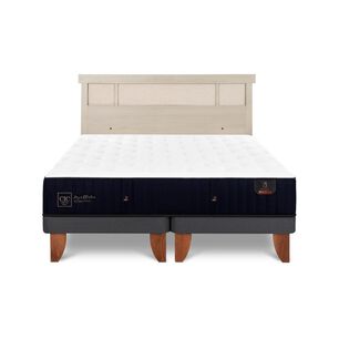 Cama Europea Cic Linea Premium / King / Base Dividida + Respaldo