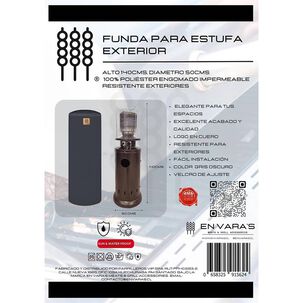 Cobertor / Funda Para Estufa Gas De Exteriores Impermeable