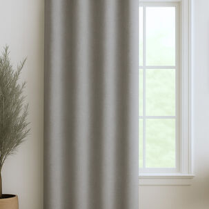 Cortina Engomada Termica 100% Blackout De Tipo Lino