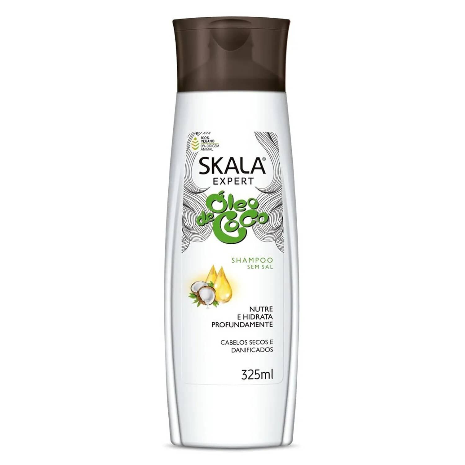 Shampoo Sin Sal Oleo De Coco Skala Expert 325ml image number 0.0