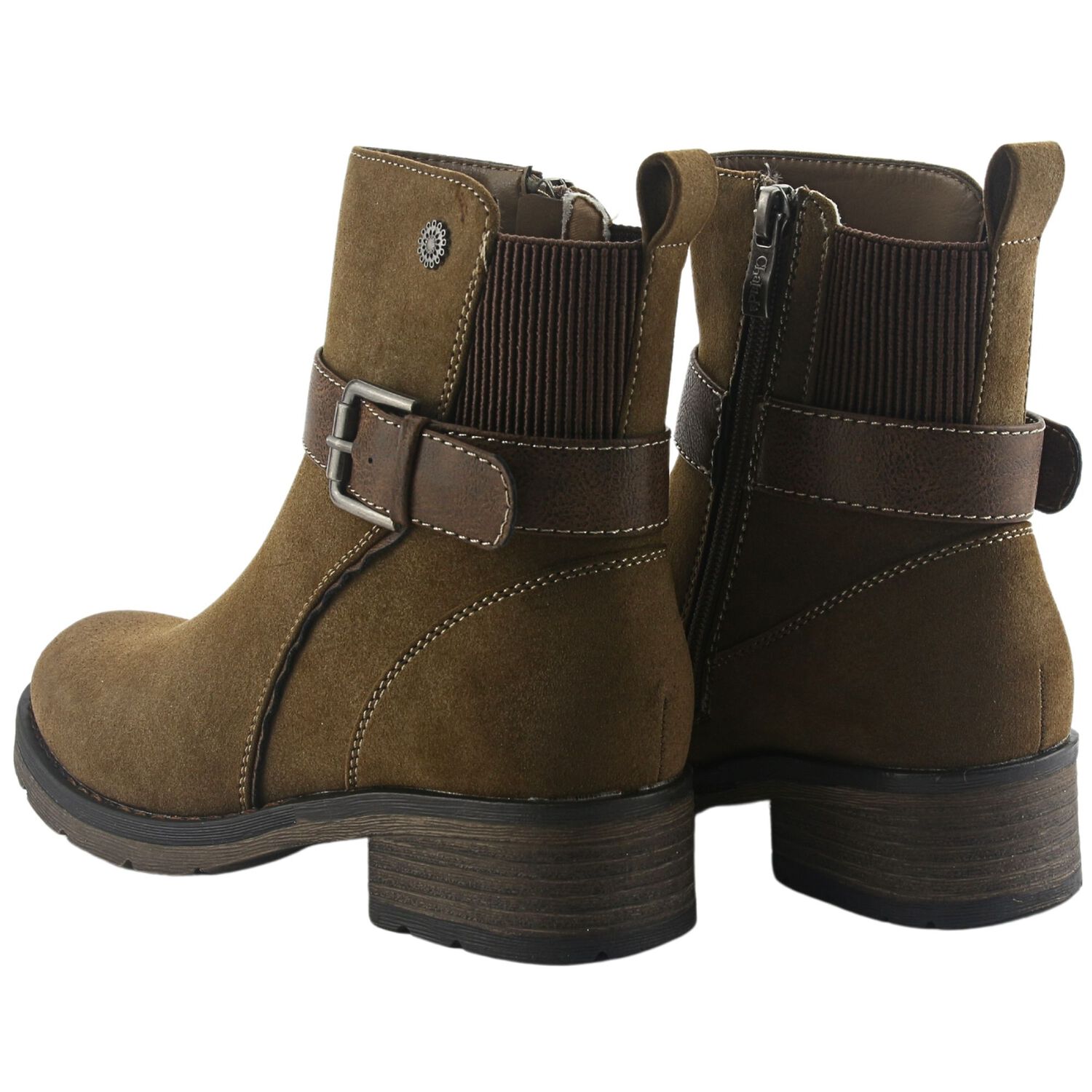 Botin Chalada Mujer Torri-250 Taupe Casual image number 4.0