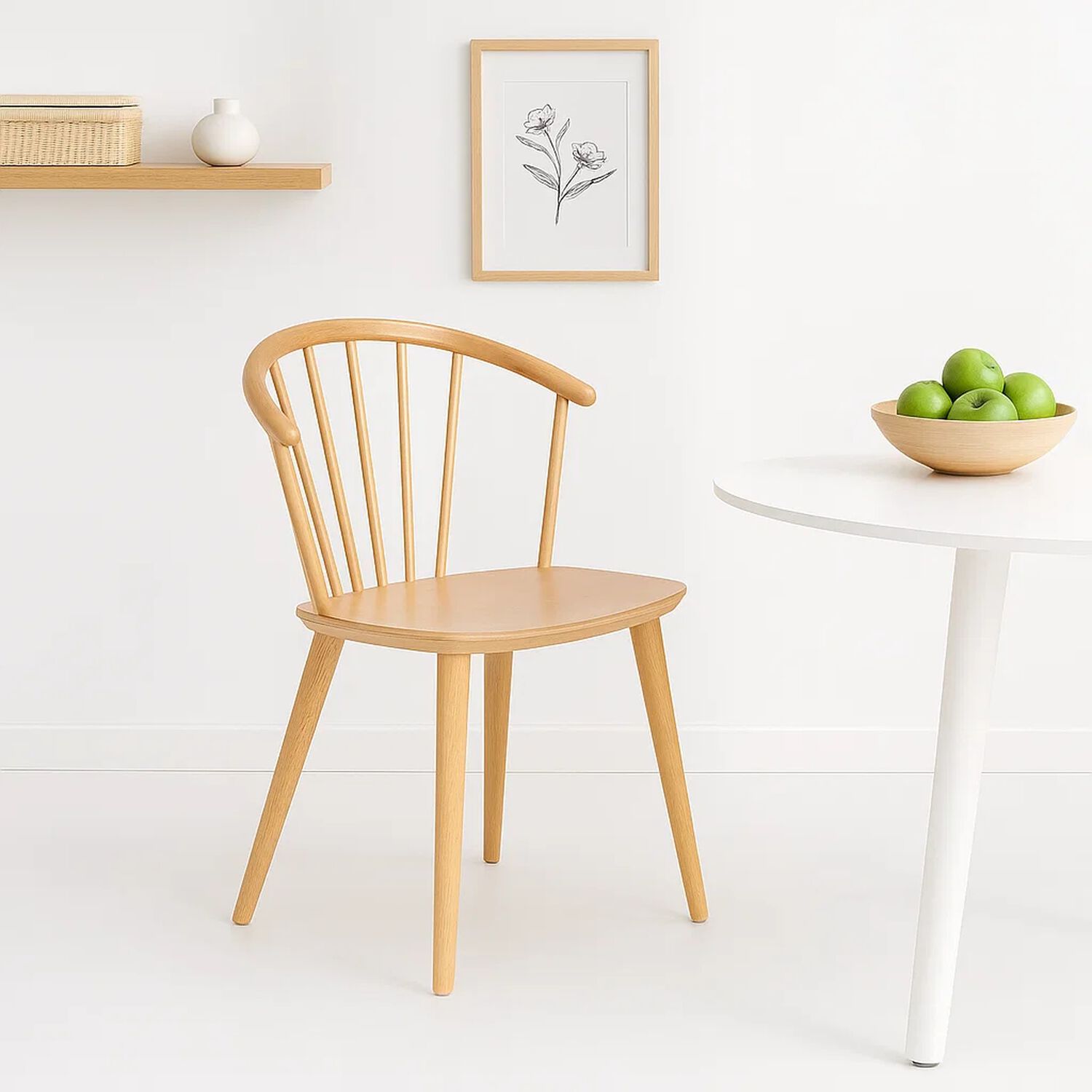 Silla Lykke De Madera - Natural image number 8.0
