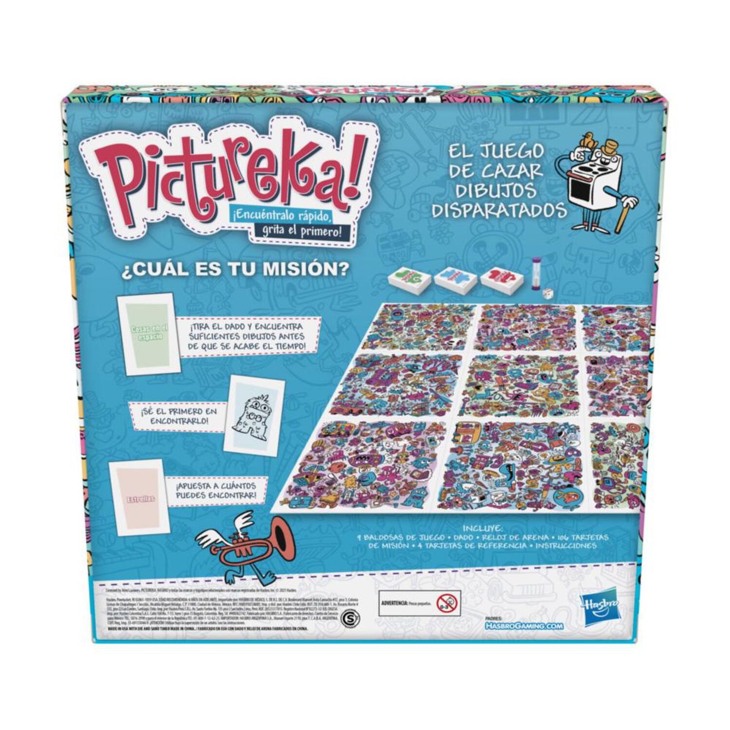 Juego De Mesa Hasbro Gaming Pictureka image number 3.0