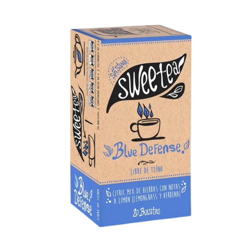 Te Blue Defeense Sin Stevia Sweetea 20 Bolsas image number 0.0