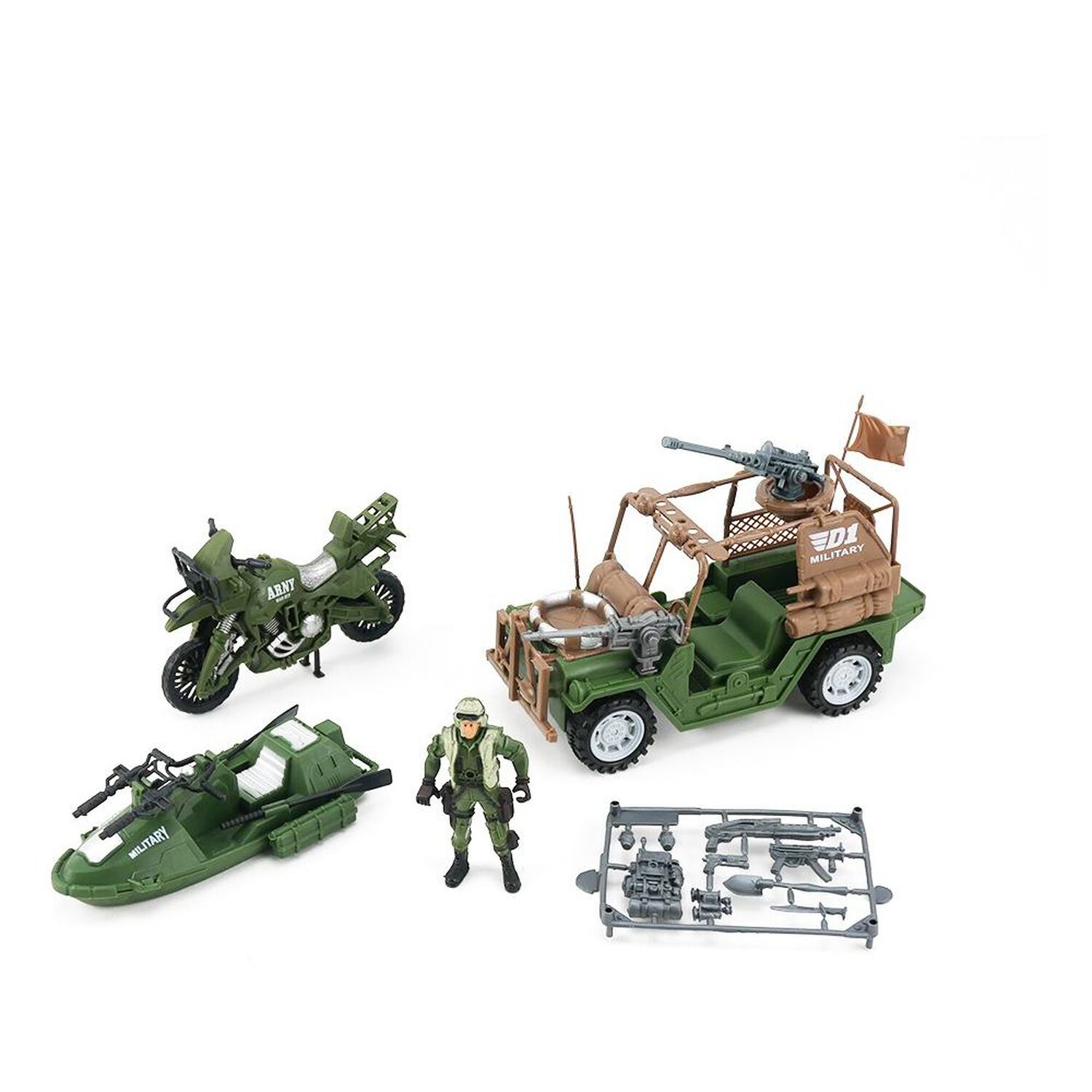 Juguete De Equipo Militar 5 Piezas Happy Valley image number 1.0