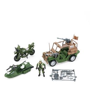 Juguete De Equipo Militar 5 Piezas Happy Valley