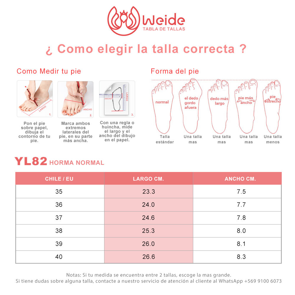 Zapato Casual Tacones Charol Verano Mujer Weide Yl82 image number 3.0