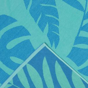 Toalla De Playa Casaideal Hojas / 80 X 160 Cm