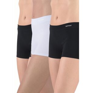Pack 3x Boxer Mujer Algod&oacute;n P320.0640-neg Kayser