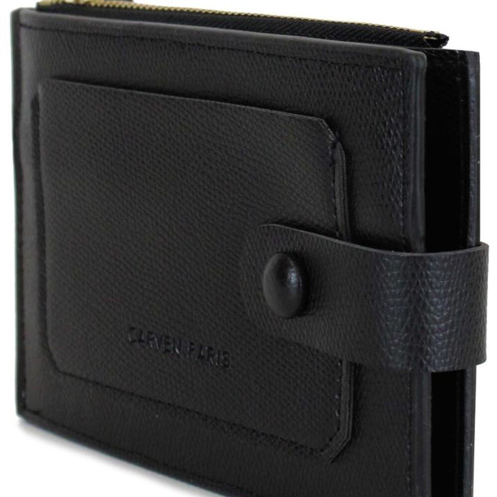Billetera De Mujer Eva Negro Carven image number 1.0