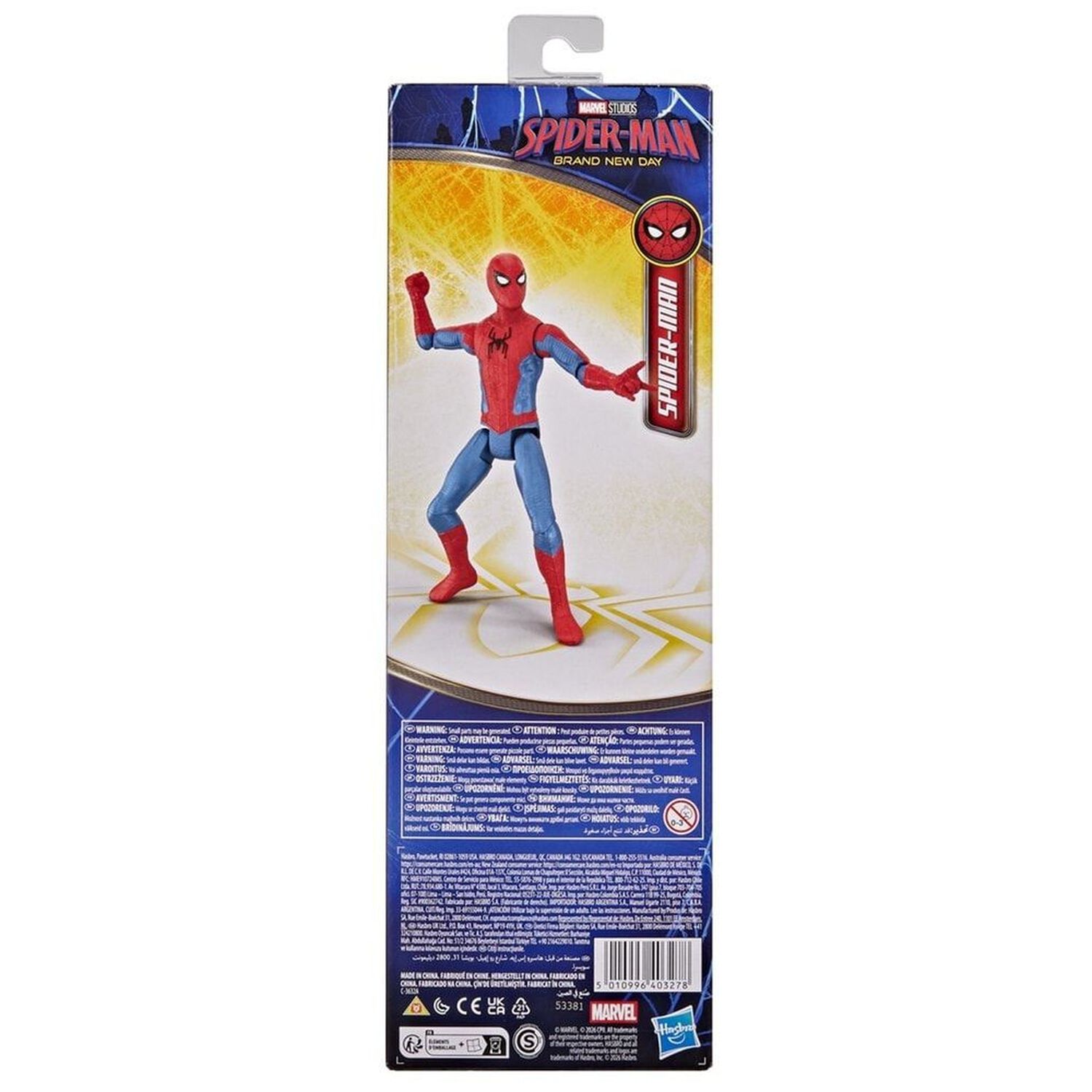 Figura E Acci&oacute;n Spider Man Marvel Titan image number 4.0