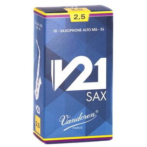 Caja De Ca&ntilde;as Saxo Alto V21 N. 2.5 Sr8125 Vandoren