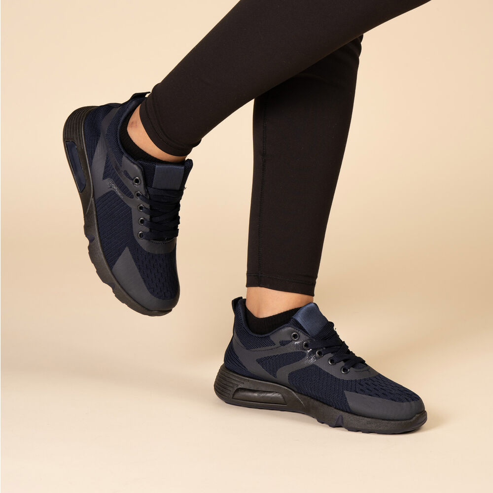 Zapatilla Deportiva Mujer Azul Euge Chinitown image number 4.0