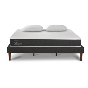 Cama Europea Cic New Ortopedic / King / Base Normal + Almohadas