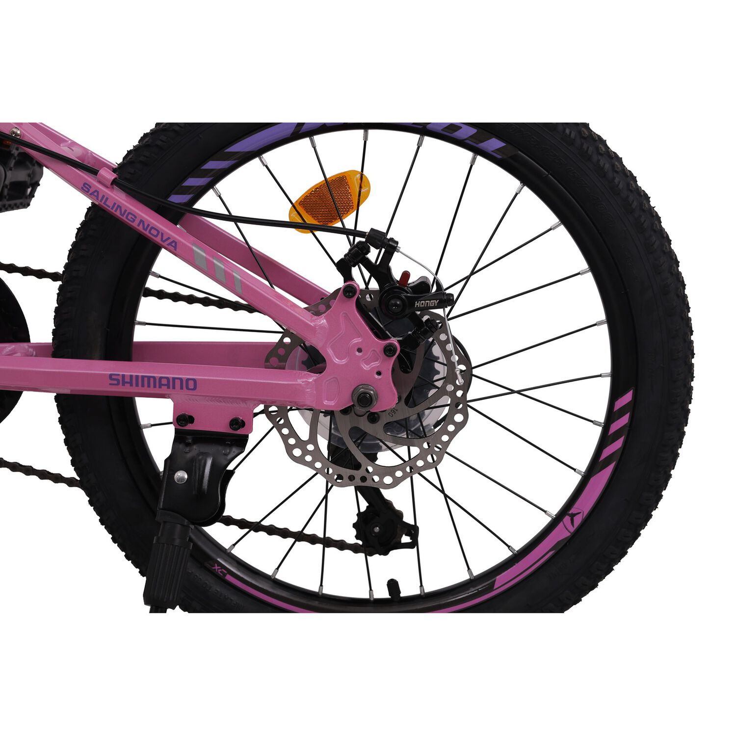 Bicicleta Totem Mtb Aro 20 Modelo Sailing Rosado image number 2.0
