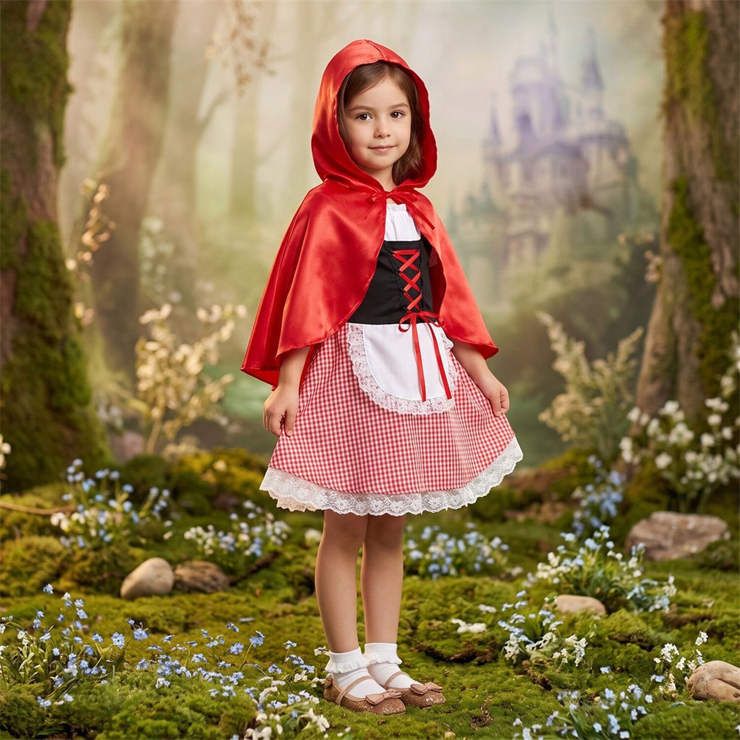 Disfraz Cuento Infantil Caperucita Roja Completo image number 24.0