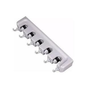 Porta Escobas Organizador Colgador De Pared Multiuso