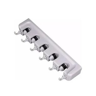 Porta Escobas Organizador Colgador De Pared Multiuso